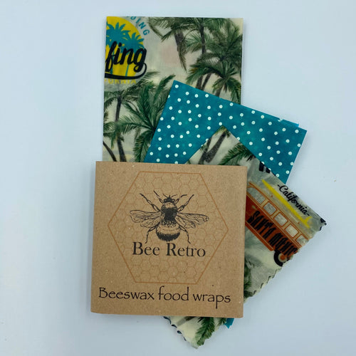 California Dreaming Eco Friendly Beeswax Wraps
